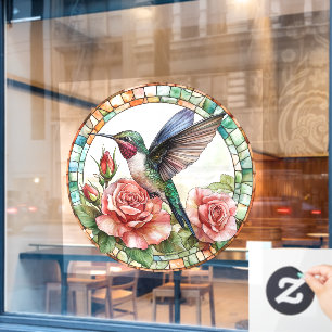 Hummingbird Window Cling