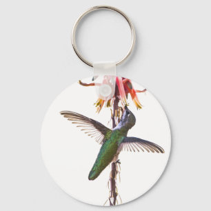 Hummingbird wings key ring