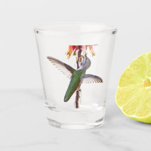 Hummingbird wings shot glass