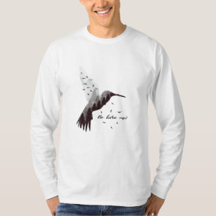 Hummingbird with Forest T-Shirt