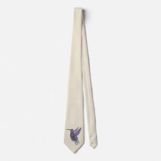 Hummingbird with Heart Tie