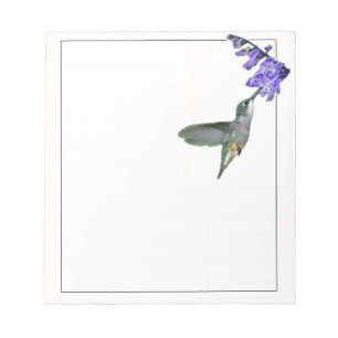 Hummingbird with Mona Lavender Notepad