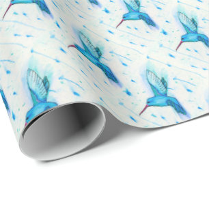 Hummingbird Wrapping Paper