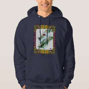 Hummingbirds and Flowers #4 Hoodie