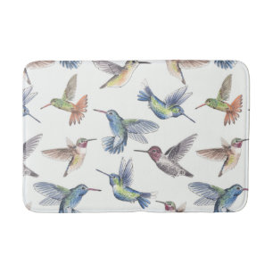 Hummingbirds Bath Mat
