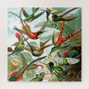 Hummingbirds by Ernst Haeckel Jigsaw Puzzle