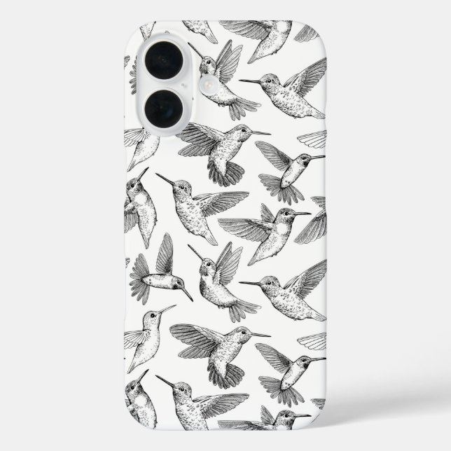 Hummingbirds Case-Mate iPhone Case (Back)