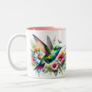 Hummingbirds Ceramic Mug