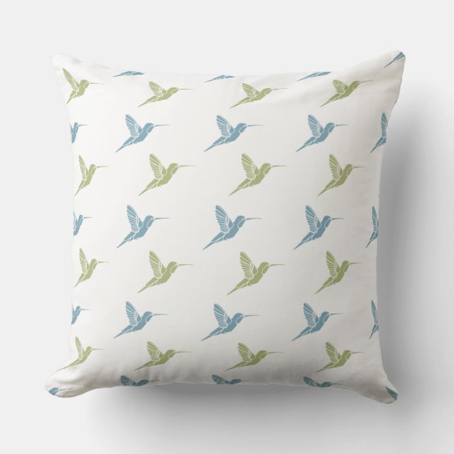 Hummingbirds Cushion (Front)