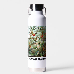 Hummingbirds Ernest Haeckel Artforms Of Nature Water Bottle