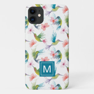 Hummingbirds & Flowers iPhone 11 Case