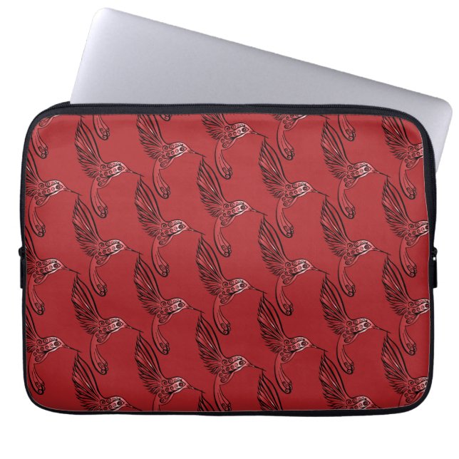 Hummingbirds II Laptop Sleeve (Front)