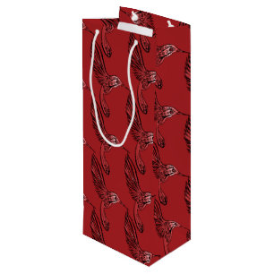 Hummingbirds II Wine Gift Bag