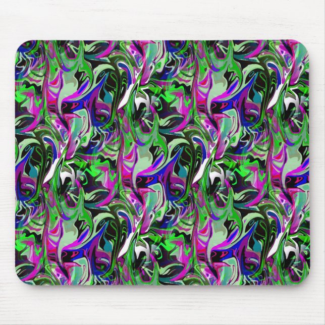 Hummingbirds in Flight.... Mouse Pad (Front)