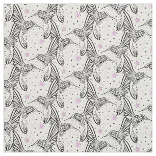 Hummingbirds IV Fabric
