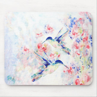 Hummingbirds Mouse Pad