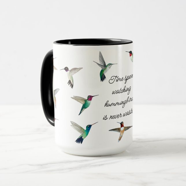 Hummingbirds of North America Coffee Mug (Front Left)