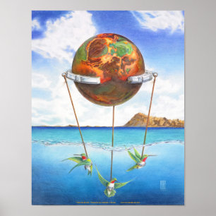 Hummingbirds of the Mind Poster