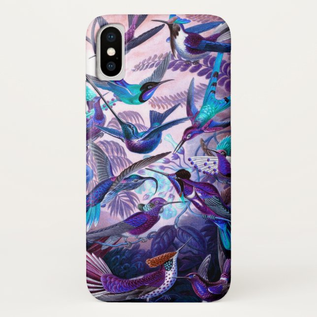 Hummingbirds Painting Case-Mate iPhone Case (Back)