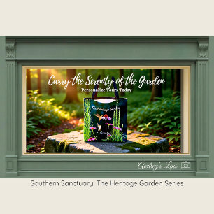 Hummingbird's & Pink Coneflowers Heritage Garden Tote Bag