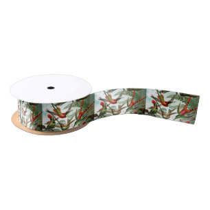 Hummingbirds Satin Ribbon