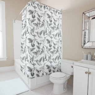 Hummingbirds Shower Curtain