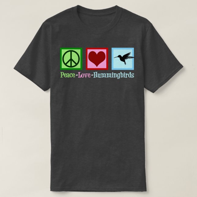 Hummingbirds T-Shirt (Design Front)