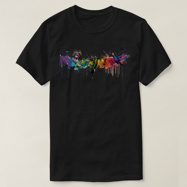 Hummingbirds T-Shirt (Design Front)