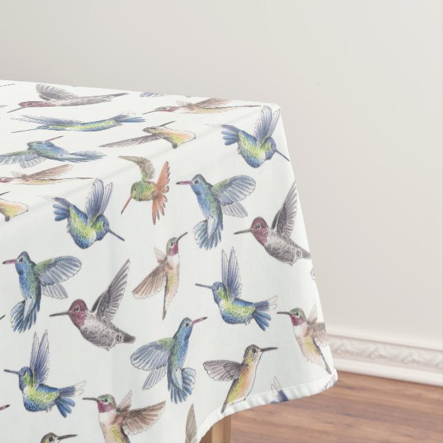 Hummingbirds Tablecloth (In Situ)