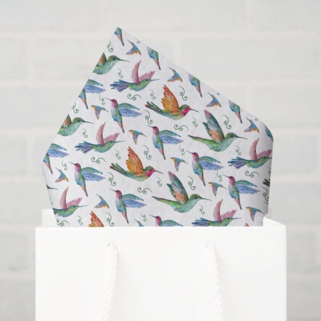 Hummingbirds Tissue Paper (Gift Bag)