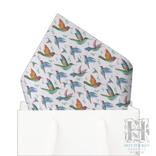 Hummingbirds Tissue Paper