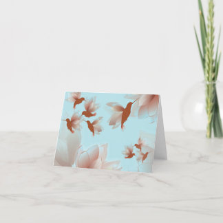 Hummingly Along Note Cards