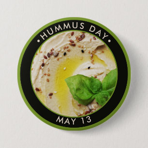 Hummus Day 7.5 Cm Round Badge