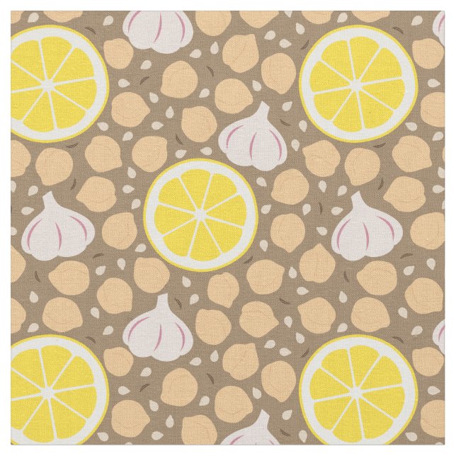 Hummus Fabric (Close Up)
