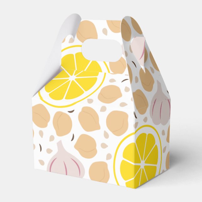 Hummus Favour Box (Front Side)