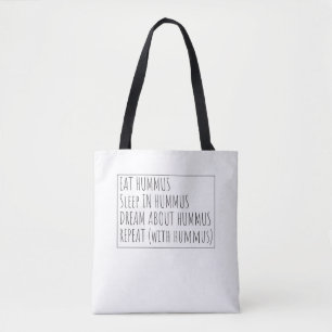 Hummus Lover's Tote Bag