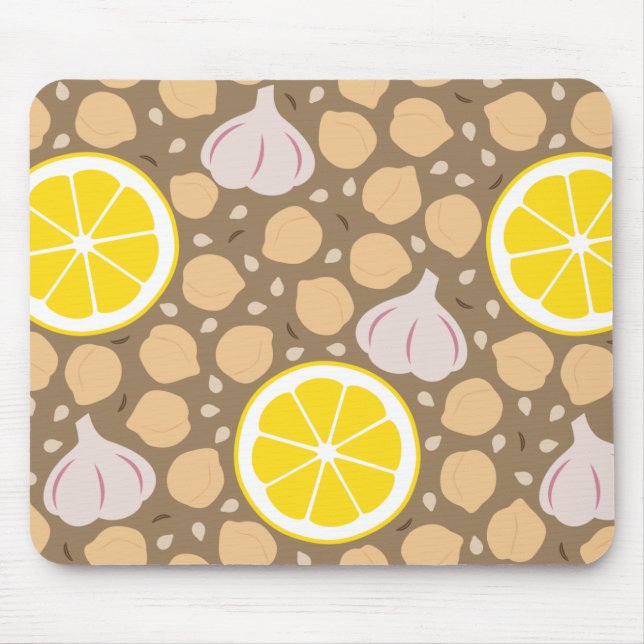 Hummus Mouse Pad (Front)