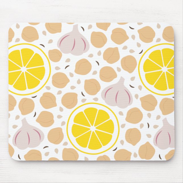 Hummus Mouse Pad (Front)