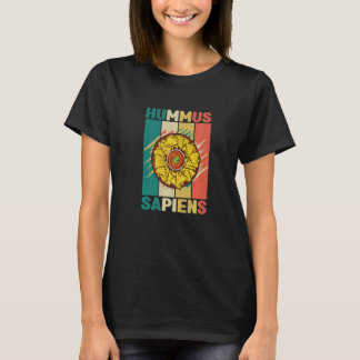 Hummus Sapiens  Vegan Vegetarian Veganism T-Shirt