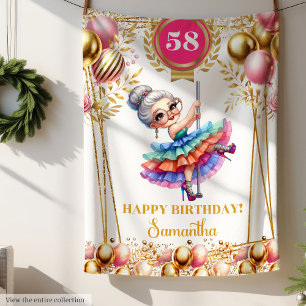 Humor Blanket Personalized Gift for Grandma