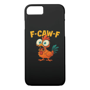 Humor Funny Crow F-Caw-F Gothic iPhone 8/7 Case