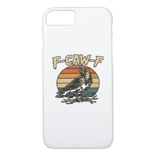 Humor Gothic F-Caw-F Funny Crow Essential Creative iPhone 8/7 Case