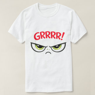  Humor The Green Sour Funny Grape Grrrrrrr T-Shirt