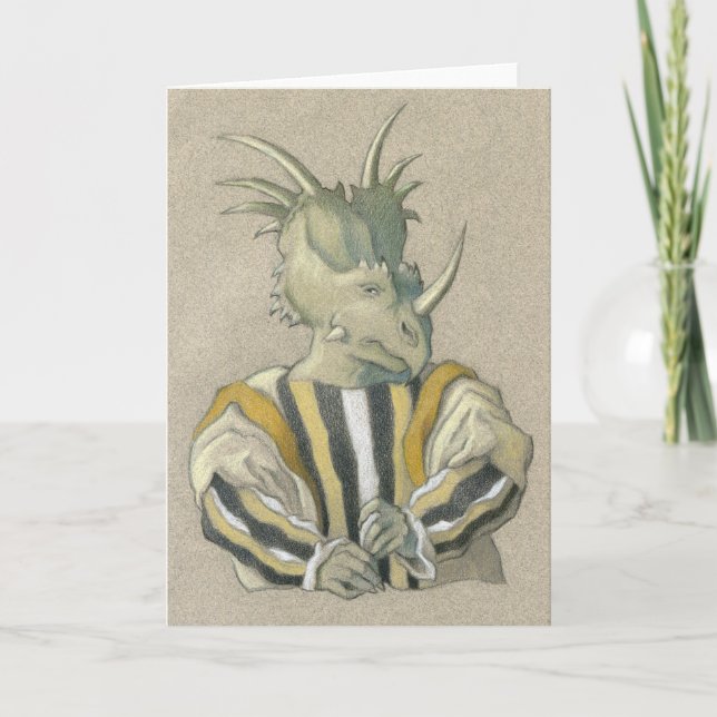 Humorous apology greeting card. card (Front)