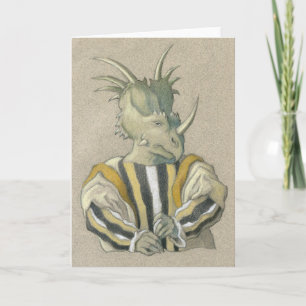 Humorous apology greeting card. card