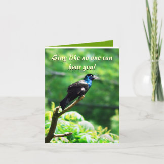 Humorous Birthday Greeting Card