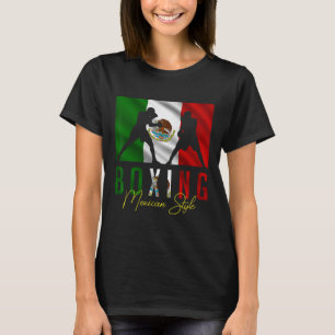 Humorous Boxing Mexican Sparring Kickboxing Kickbo T-Shirt