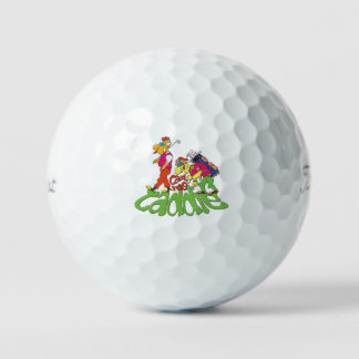 Humorous Caddie Golf Ball