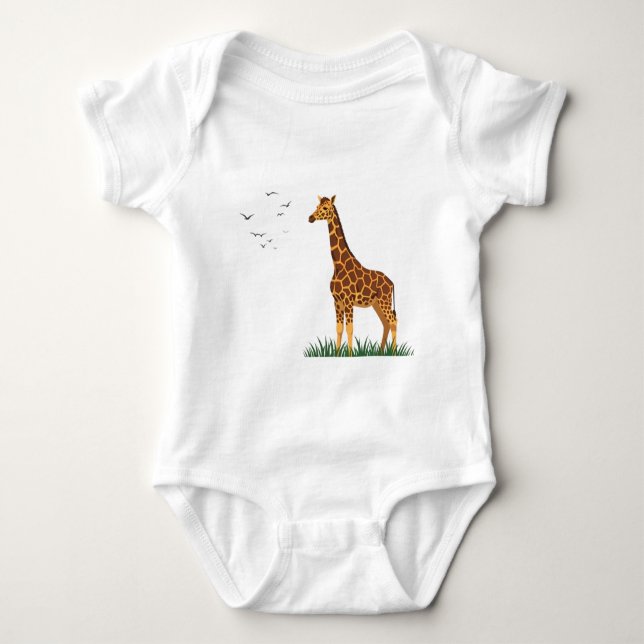 Humorous Coffee and Adulting Text Graphic Baby Bodysuit (Front)