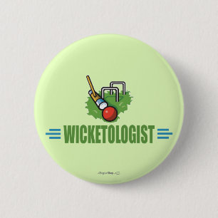 Humorous Croquet 6 Cm Round Badge